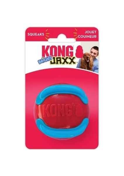 Kong Jaxx Brights Sandviç Şeklinde Köpek Oyuncağı Large