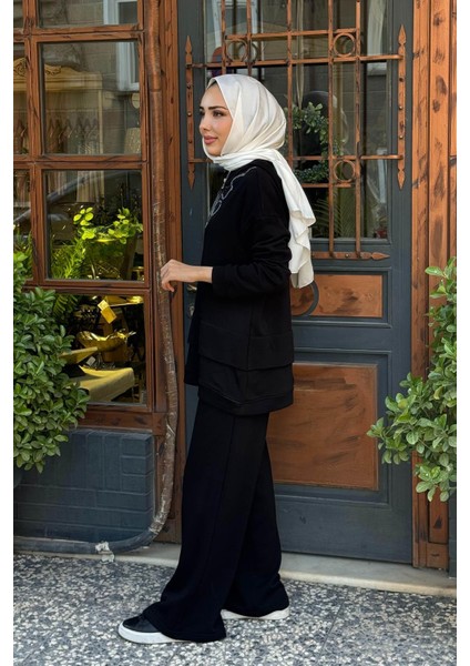Pantolonlu Takım W-6913 Siyah fiyatları
