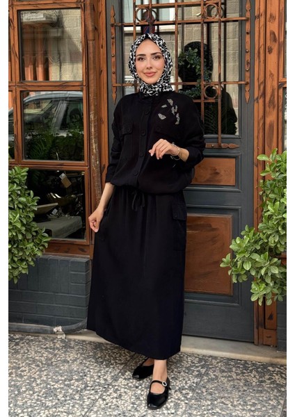 Etekli Takım W-6826 Siyah