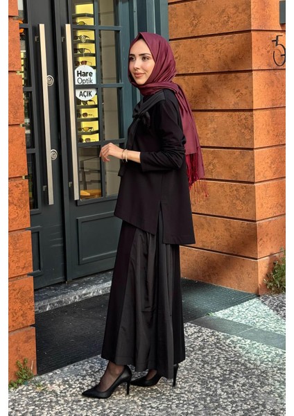 Nurcan Çetin Etekli Takım 25534 Siyah fiyatları