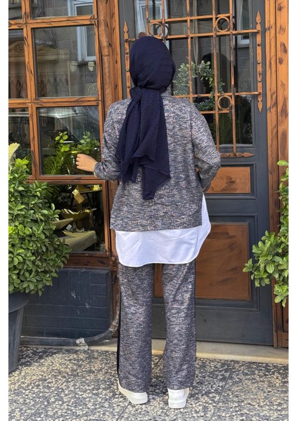 Pantolonlu Takım MB24.697 Lacivert fırsatları