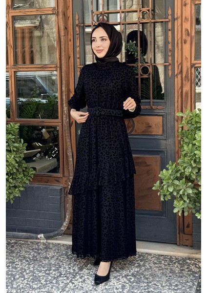Elbise 10002521311009 Siyah