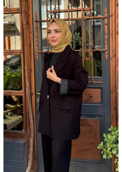 Pantolonlu Takım W-6846 Siyah modelleri