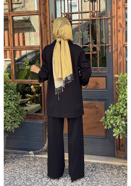 Pantolonlu Takım W-6846 Siyah fırsatları