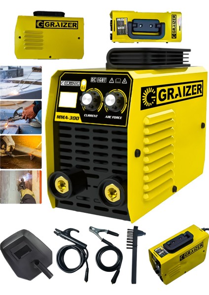 Alman Hgr Pro 300 Amper Inverter Mega Stıck Kaynak Makinesi - S fiyatları