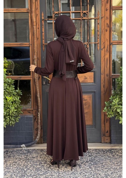 Elbise 10002521311011 Kahve indirimleri