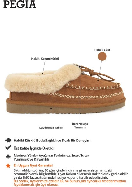 Kadın Hakiki Kürk Ayakkabı 191159 fiyatları