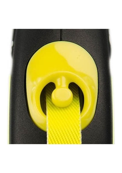 Flexi Neon Reflektörlü Şerit Otomatik Köpek Gezdirme Tasması Pembe Medium 5 mt fırsatları
