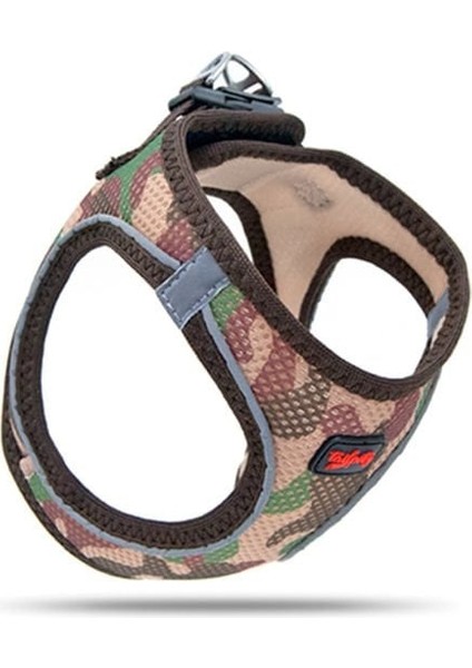 Tailpetz Air Mesh Harness Köpek Göğüs Tasması Xxxsmall Kamuflaj 20-24X24-28 cm
