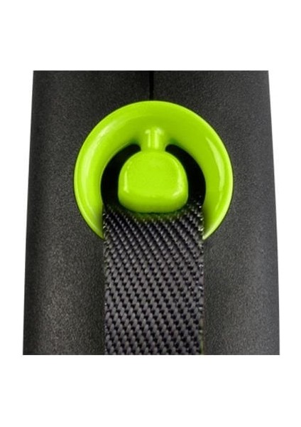 Flexi Black Design Şerit Otomatik Köpek Gezdirme Tasması Pembe/siyah Large 5 mt fırsatları