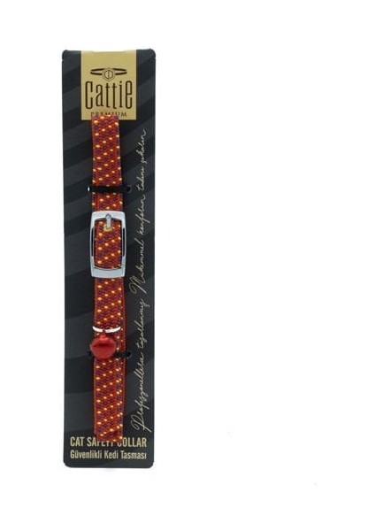 Cattie Lastikli Kedi Boyun Tasması Kırmızı 1X20-30 cm fırsatları