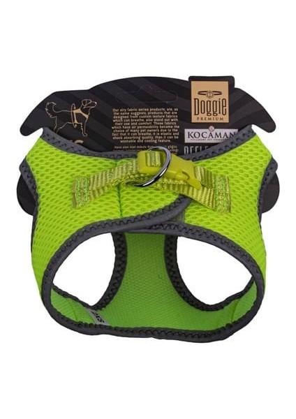 Doggie Havalı Dokuma Reflektör Küçük Irk Köpek Göğüs Tasması Xxsmall Sarı 26-30 cm modelleri
