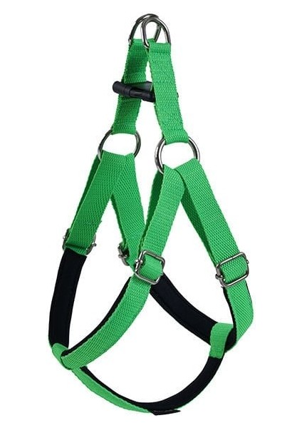 Actirex Neon Köpek Göğüs Tasması Yeşil Xsmall 1.5X35-40 cm