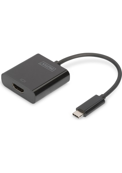 Digitus USB 3.1 (Gen. 1) (Usb Tip C) &lt;-&gt; HDMI Grafik Adaptörü&lt;br&gt; giriş: 1 x USB Tip C Erkek (Bilgisayar Bağlantısı Için)&lt;br&gt; çıkış: 1 x HDMI A (19 Pin) Dişi (Ultra Hd, 4k, 3840 x 21