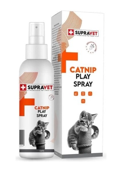 Supravet Catnip Spray Kedi Oyun Spreyi 150 ml