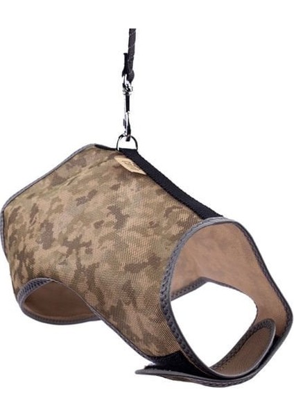 Cattie Havalı Dokuma Kedi Göğüs ve Gezdirme Takımı Large Kamuflaj 1.5X30-40 cm fiyatları