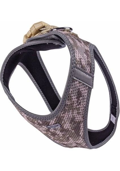 Doggie Havalı Dokuma Reflektör Küçük Irk Köpek Göğüs Tasması Large Kamuflaj 42-48 cm fırsatları