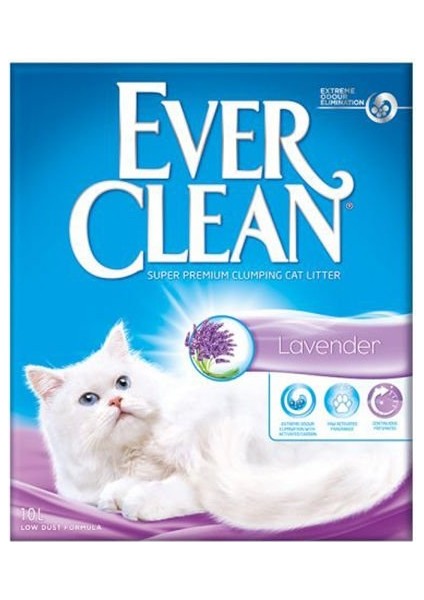 Ever Clean Lavanta Kokulu Topaklanan Kedi Kumu 10 Lt