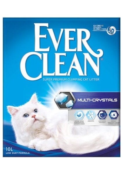 Ever Clean Multi Kristal Topaklanan Kedi Kumu 10 Lt