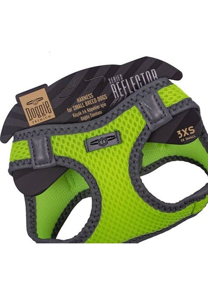 Doggie Havalı Dokuma Reflektör Küçük Irk Köpek Göğüs Tasması Xxxsmall Sarı 22-26 cm modelleri