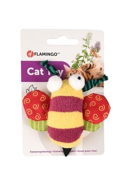 Flamingo Yowly Arı Şeklinde Kedi Oyuncağı 9 cm fırsatları