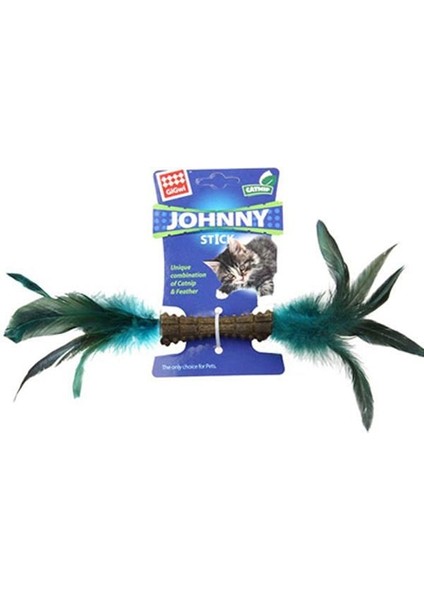 Gigwi Johnny Stick Doğal Çift Taraflı Yeşil Tüylü Kedi Oyuncağı fiyatları