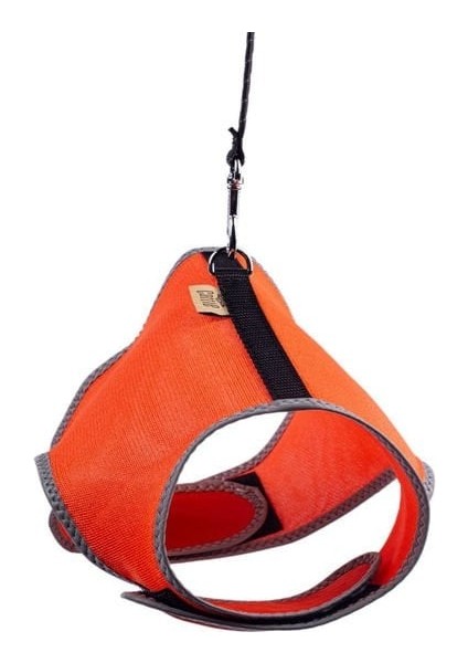 Cattie Havalı Dokuma Kedi Göğüs ve Gezdirme Takımı Large Turuncu 1.5X30-40 cm indirimleri