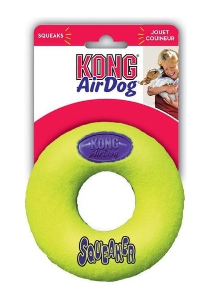 Kong Air Sq Sesli Oyuncak Donut Medium 12 cm