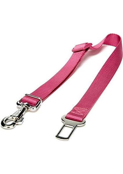 Doggie Dokuma Emniyet Kemerli Köpek Gezdirme Tasma Aparatı Medium Mor 2.5X50-80 cm