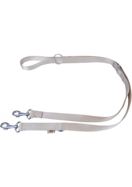 Doggie Klasik Dokuma Köpek Gezdirme Tasması Medium Haki 2.5X120-200 cm fırsatları