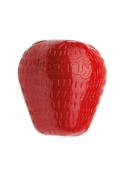 Aquael Comfy Toy Çilek Şeklinde Ödül Hazneli Kedi ve Köpek Oyuncağı Kırmızı 7.5x6 cm