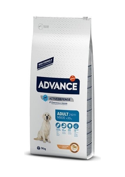 Advance Adult Maxi Tavuklu Büyük Irk Yetişkin Köpek Maması 14 kg fiyatları