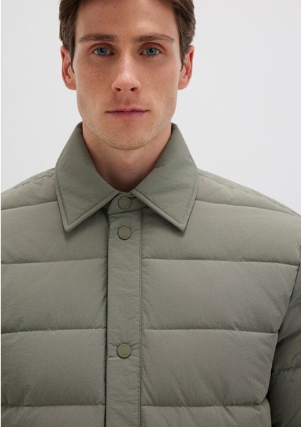 Yeşil Şişme Mont 0110599-85485 indirimleri