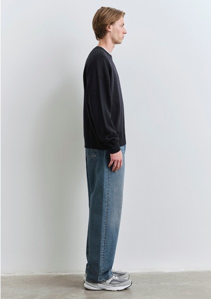 M Baskılı Lacivert Kazak 0710314-89353 indirimleri