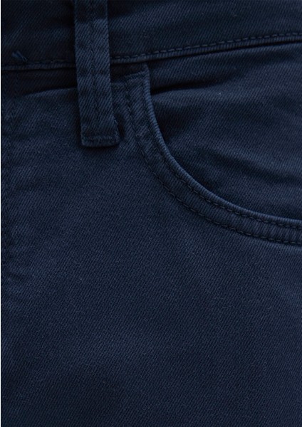 Lisbon Koyu Lacivert Denim Gabardin Pantolon 0010039-90682