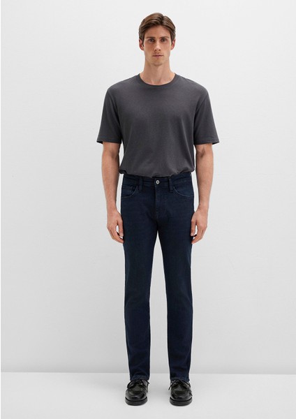 Marcus Gece Mavisi Comfort Jean Pantolon 8835127883 modelleri