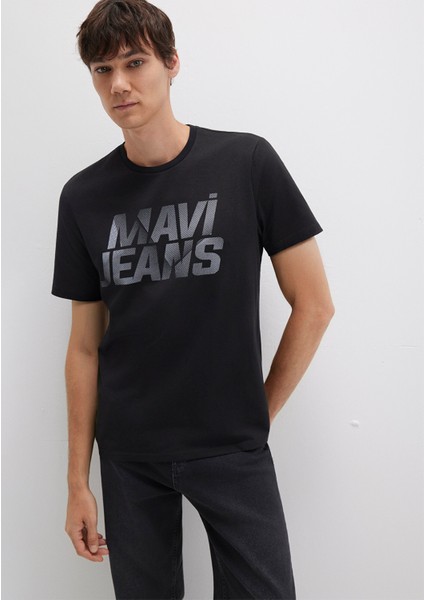 Mavi Logo Baskılı Siyah Tişört 0610260-900 modelleri