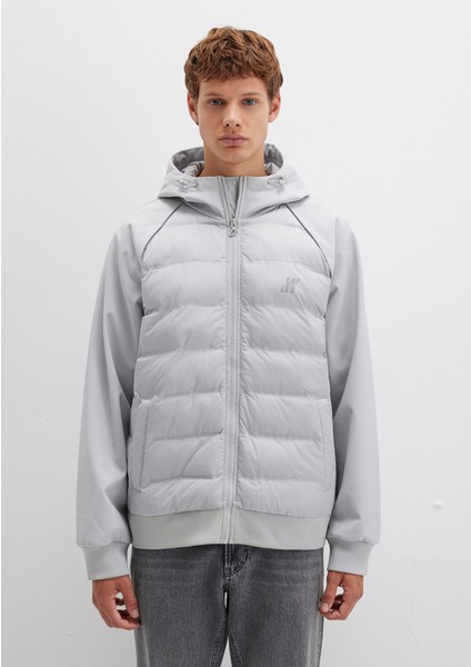 Mavi Pro Logo Reflektör Detaylı Gri Ceket 0110559-70075 indirimleri