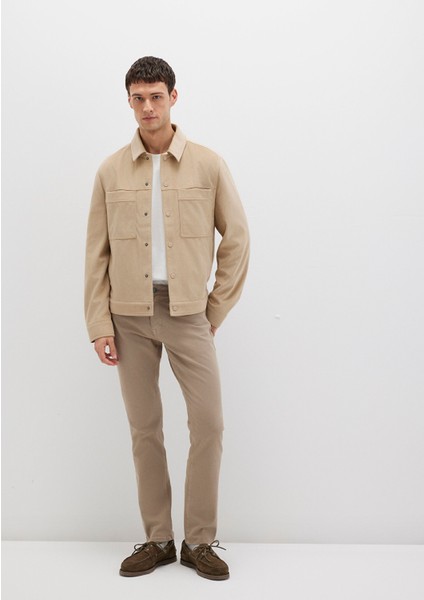 Marcus Mavi Black Bej Gabardin Pantolon 0035190689 fiyatları