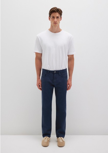 Lisbon Koyu Lacivert Denim Gabardin Pantolon 0010039-90682 fırsatları