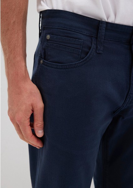 Lisbon Koyu Lacivert Denim Gabardin Pantolon 0010039-90682