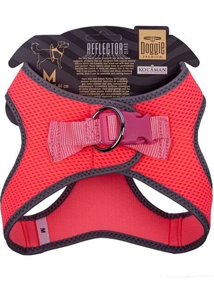 Doggie Havalı Dokuma Reflektör Küçük Irk Köpek Göğüs Tasması Medium Pembe 38-44 cm fiyatları