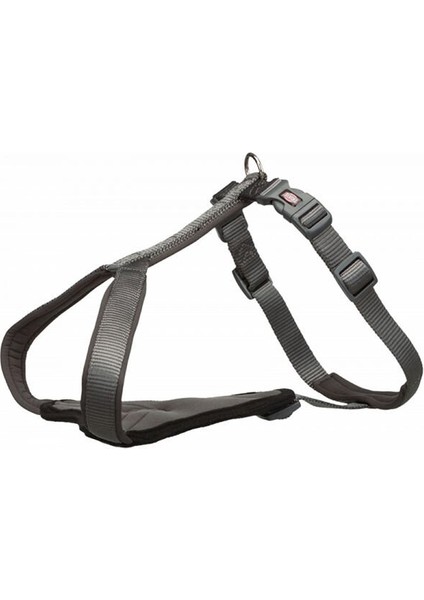 Trixie Köpek Premium Göğüs Tasması Gri Small 15 mm 37-45 cm