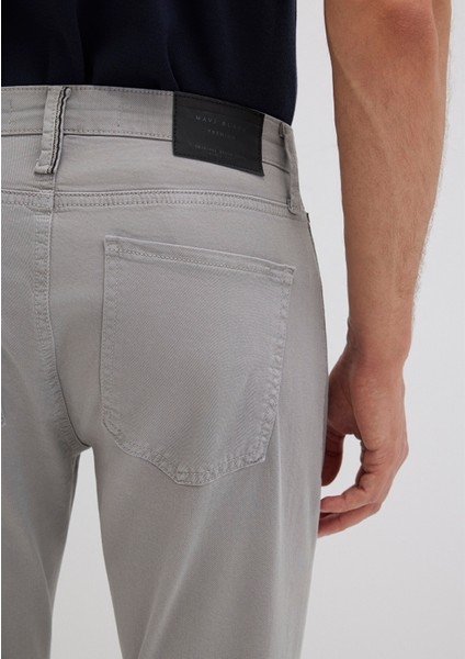 Milan Mavi Black Gri Gabardin Pantolon 0081090688