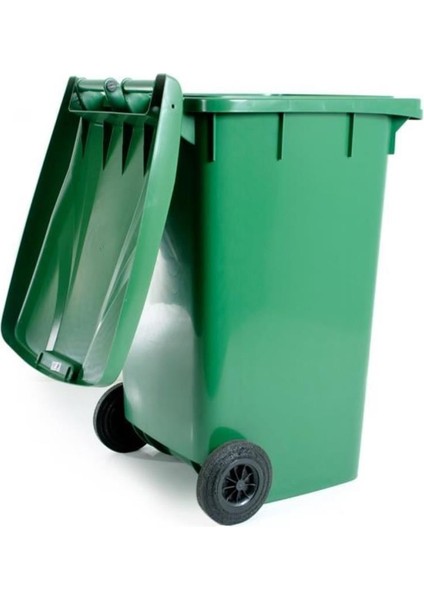 SY-6511 Eko Tekerlekli Kapaklı Plastik Çöp Konteyneri 240 Lt Yeşil modelleri