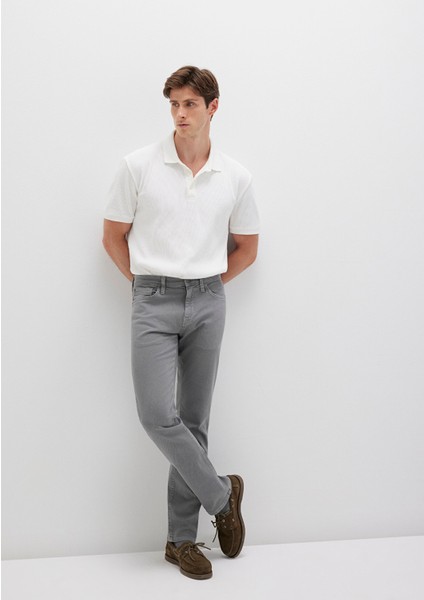 Martin Kalay Gri Comfort Gabardin Pantolon 0037831022