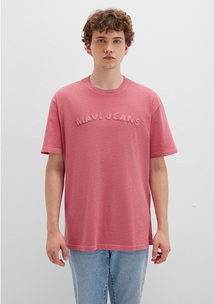 Mavi Jeans Baskılı Pembe Tişört 0612953-71079 modelleri