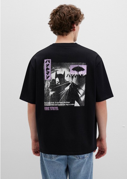 Batman Baskılı Siyah Tişört 0612920-900 indirimleri