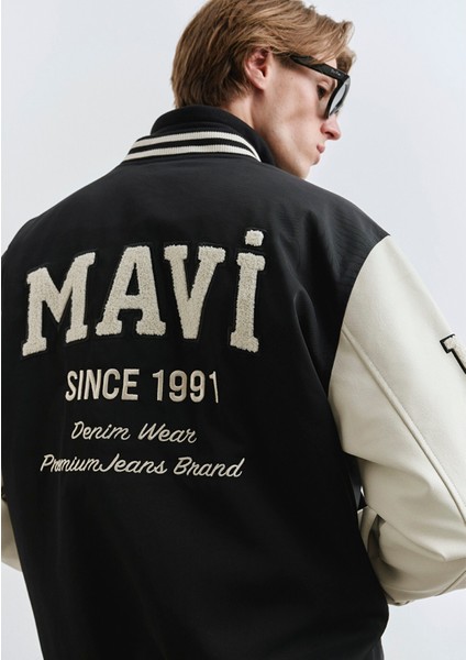 Mavi Baskılı Kolej Ceket 0110326-900 fırsatları