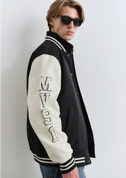 Mavi Baskılı Kolej Ceket 0110326-900 indirimleri